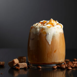 Iced Toffee Nut Latte