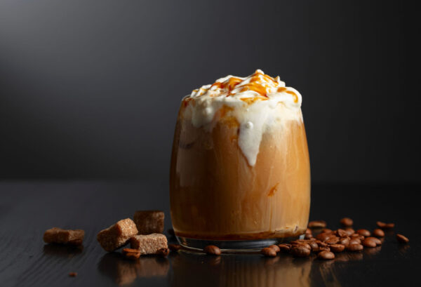 Iced Toffee Nut Latte