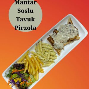 MANTAR SOSLU TAVUK PİRZOLA